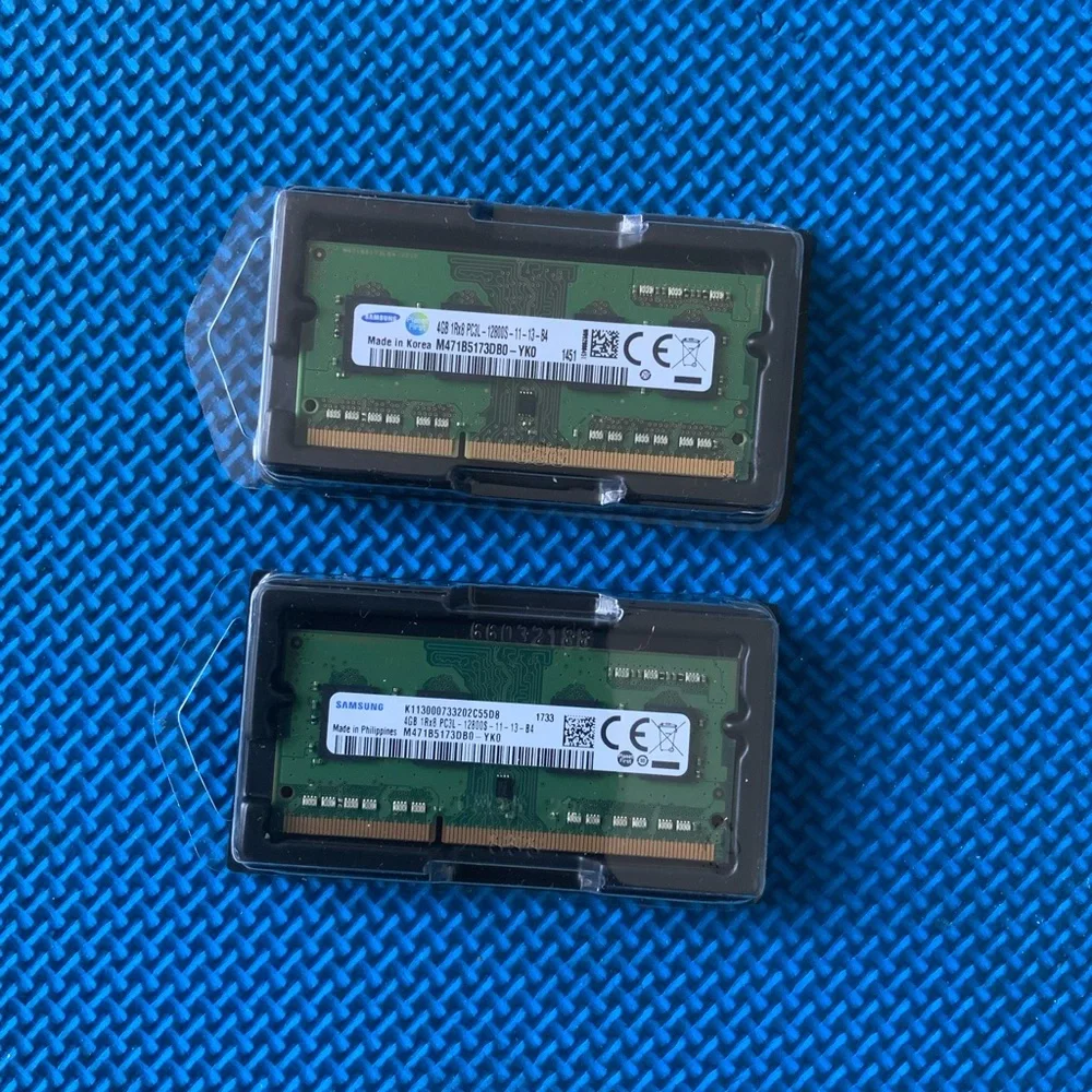 Samsung PC3L 4GB x 2 laptops memory.